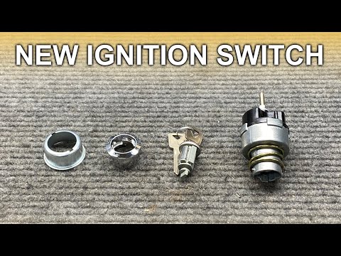 How to Install a New Ignition Switch in a 1966 Mustang
