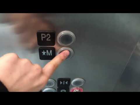 Kone KSS 500 EcoSpace MRL Traction Elevator @ Northeast Parkade, Southgate Centre - Edmonton, AB