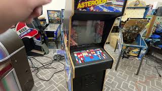 Repairing Atari's Legendary ASTEROIDS Arcade Game With A Bent Control Panel