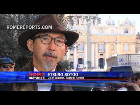 Pope Francis given sculpture of famous Spanish architect Antonio Gaudi | Art & Culture