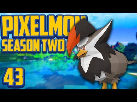 Minecraft Pixelmon "3.2.8 Starly Line Update!" Gotta Catch 'Em All S2 Ep 43 (Minecraft Pokemon Mod)
