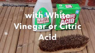 Removing brick mortar