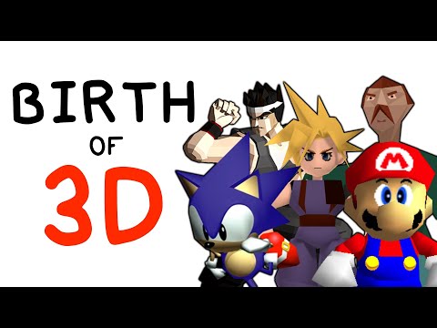 The Birth of 3D Video Games