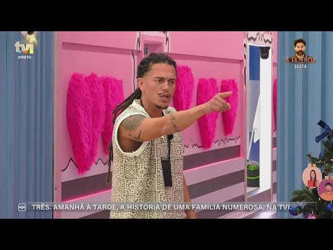 After Diogo Alexandre's "joke," Maycon loses his temper: "You're a bad person!" | Secret Story