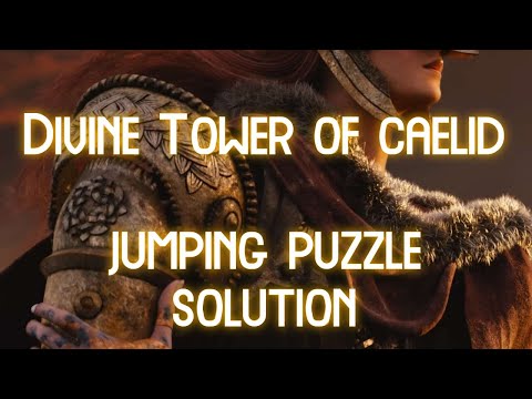 Divine Tower of Caelid jumping puzzle. Elden Ring.