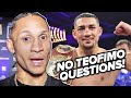REGIS PROGRAIS DOESNT WANT TO TALK ABOUT TEOFIMO LOPEZ; FOCUSED ON TITLE DEFENSE!