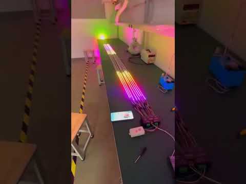 Pixel led strip light via sp107e controller. #pixel #sp107e #mshled #pixelslate #hyperpixel #fyi