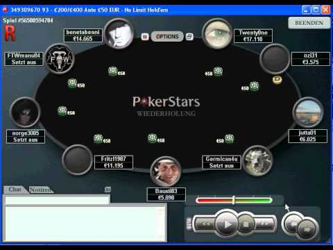 Royal Flush vs. Straight Flush (Pokerstars)