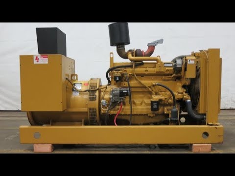 Katolight D125FGJ4 125 kW diesel genset, John Deere engine, single phase, 196 Hrs - CSDG # 2358