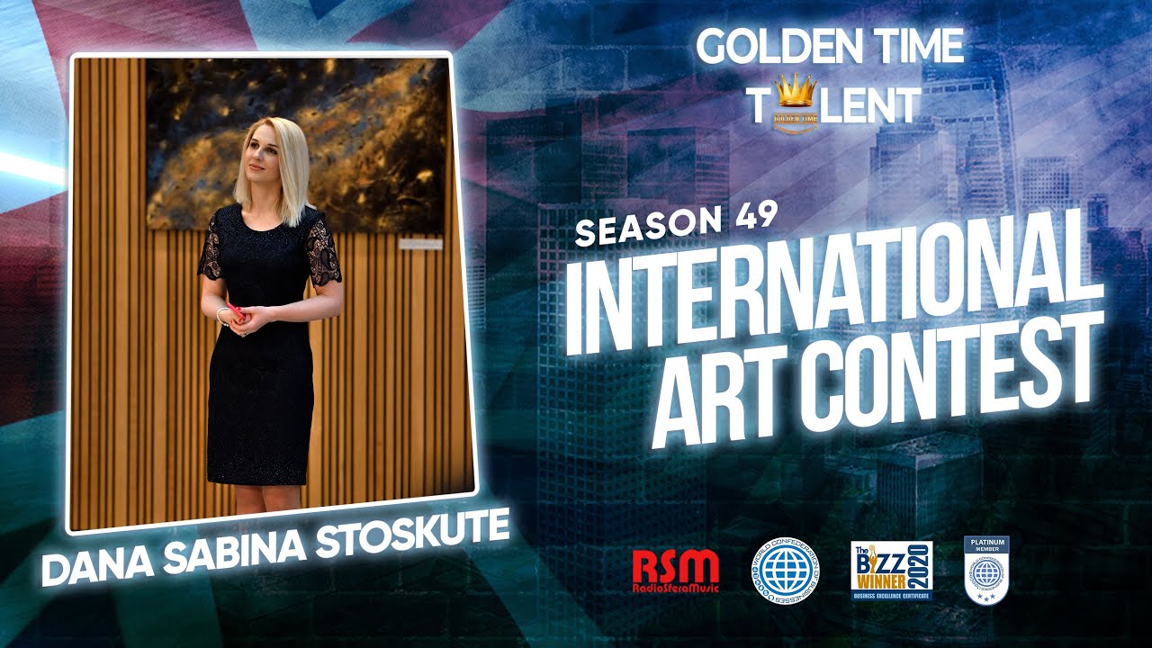 GOLDEN TIME TALENT | 49 Season | Dana Sabina Stoskute | Abstract painting