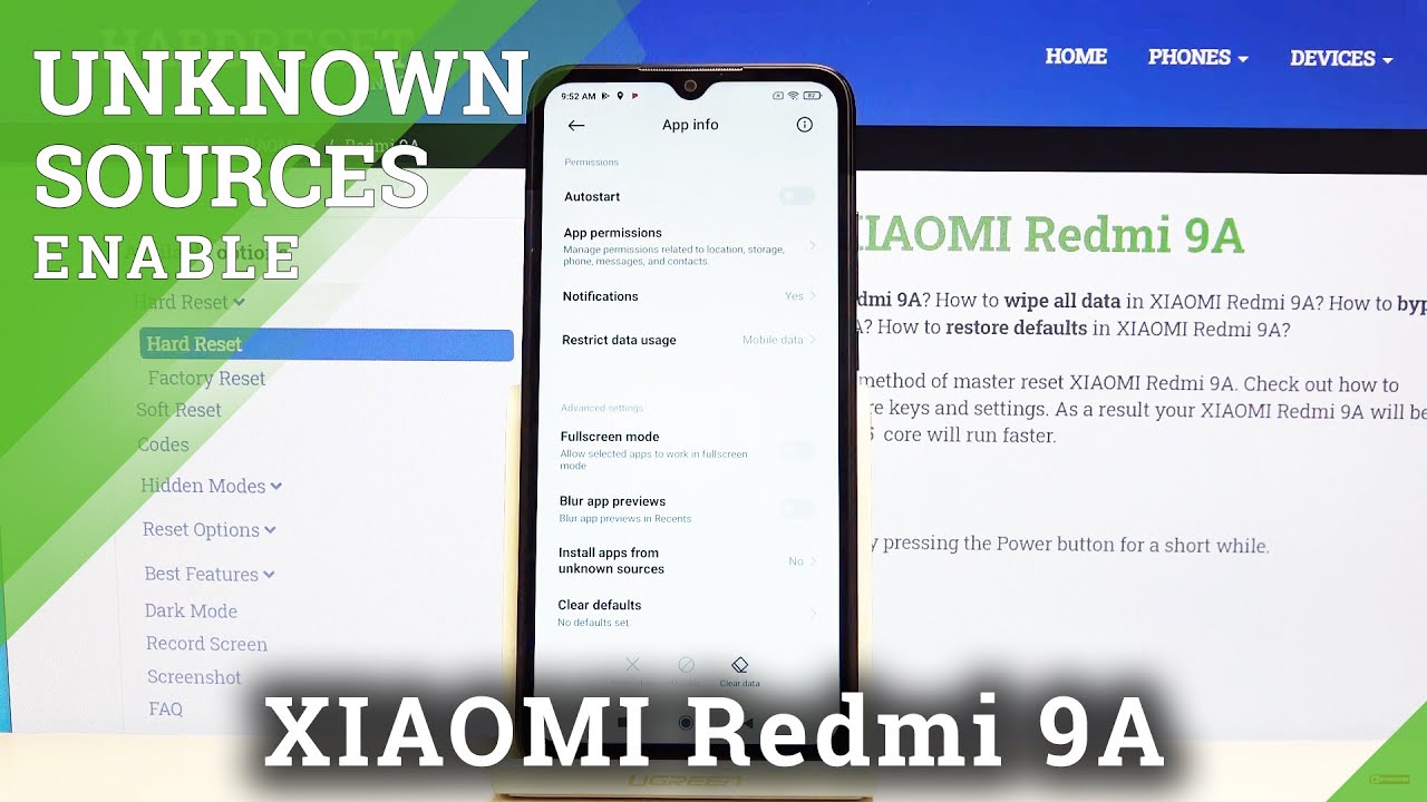 How to Allow Unknown Sources in Xiaomi Redmi 9A – Install Apps from Unknown Sources