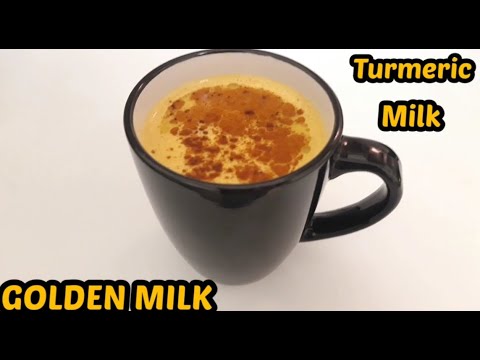 Golden milk/Turmeric Milk .A Quick & Healthy Drink that You Should Try This Winter :)