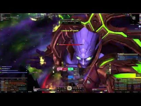No Action Bars Vs. Mythic Archimonde