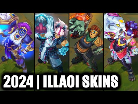 ALL ILLAOI SKINS SPOTLIGHT 2024 | League of Legends