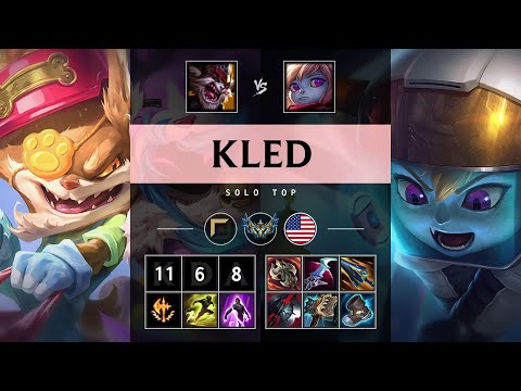 Kled Top vs Poppy - NA Challenger Patch 25.13