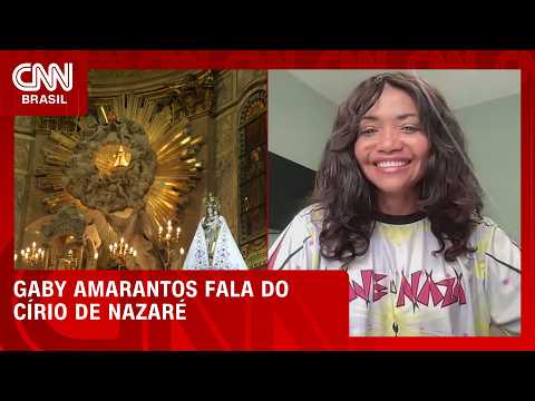 Círio 2026: Gaby Amarantos fala sobre o evento em Belém | LIVE CNN