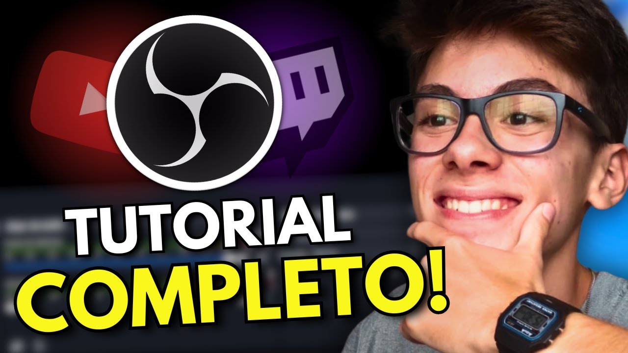 ✅ Como CONFIGURAR OBS STUDIO do ZERO! - PARA LIVES & VÍDEOS