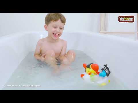 Игрушка для ванны Yookidoo «Утка-пират» с водометом и аксессуарами
