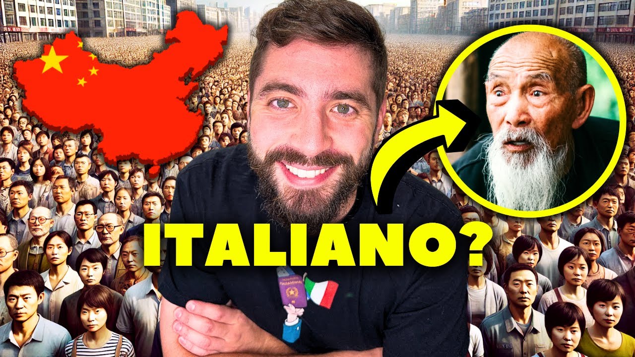 PARLO ITALIANO in CINA e MI TRATTANO così...