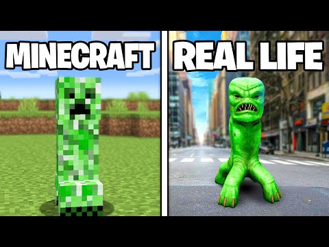 Shark - Minecraft Mobs in REAL LIFE
