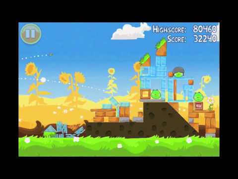 Angry Birds Seasons Summer Pignic Level 23 Walkthrough 3 Star