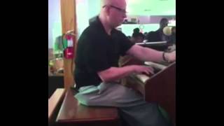 White brother wrecking organ playing traditional black gospel