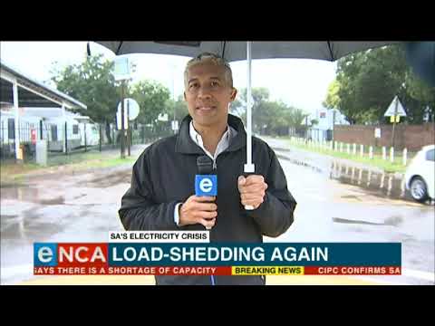 Load shedding strikes again