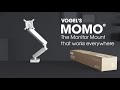 Vogel's Tischhalterung Momo 2137 Motion bis 20 kg – Schwarz
