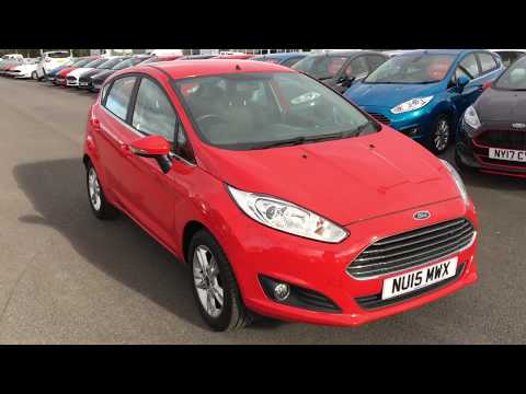 Used Ford Fiesta 1.25 82 Zetec 5dr Race Red 2015