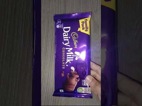 Dairy Milk Family Pack Unboxing 😍 | Yummy chocolate unboxing #shorts #viralvideo #food #trending