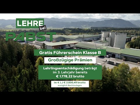 Pabst Holz - Lehrlingsvideo März 2023 - Q
