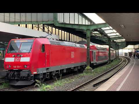 RE2 Ausfahrt Duisburg Hbf