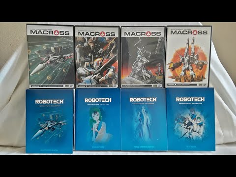 Unboxing Robotech and Macross Anime Part 1