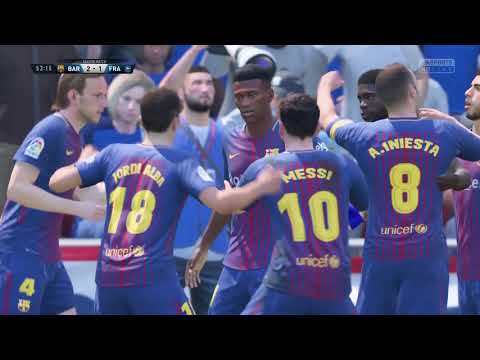 FIFA 18 ROAD TO DIVISION 1 PART 78 - BARCELONA VS FRANCE - FIFA 18 Online Seasons Gameplay