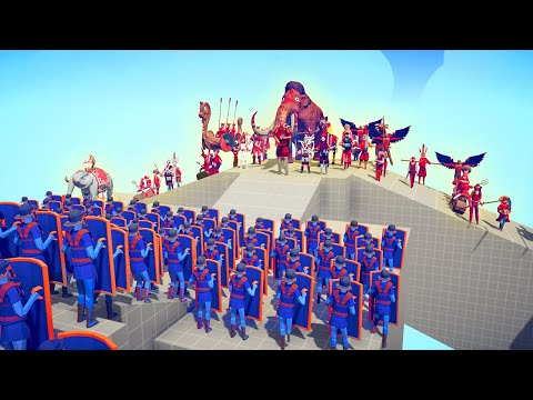 ALL BOSSES TEAM 🔥 vs ⚔️ 200x MELEE ARMY / Totally Accurate Battle Simulator ( TABS )
