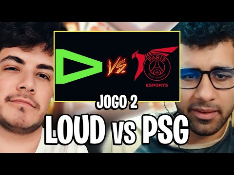 LOUD vs PSG TALON | JOGO 2 - WORLDS 2023: FASE DE ENTRADA