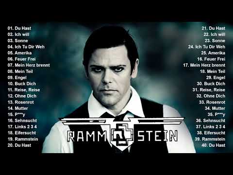R A M M S T E I N Greatest Hits Full Album Best Songs Of R A M M S T E I N Playlist 2022