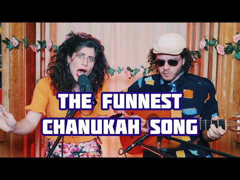 Hanukkah in Santa Monica - Lea K & Rabbi T (Jewish Humor Song by Tom Lehrer)