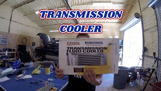 Auxiliary Transmission Cooler Install