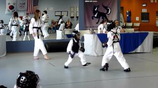 preview picture of video 'ATA - Sparring - High Purple Belt Test - Nampa ATA Taekwondo Martial Arts'