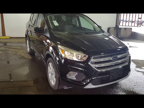 Black 2017 Ford Escape SE 4WD Review Prince George BC - Prince George Motors