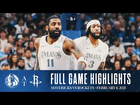 Dallas Mavericks Highlights vs. Houston Rockets | February 8, 2025