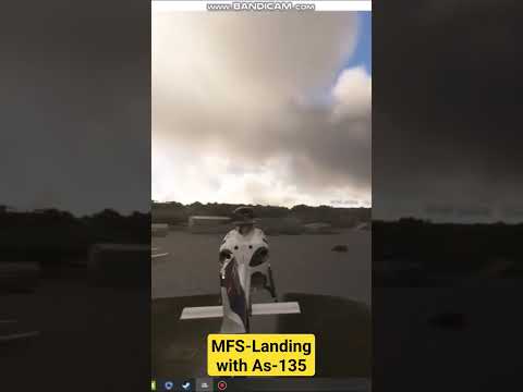 As-135 landing in Jerusalem Airstrip