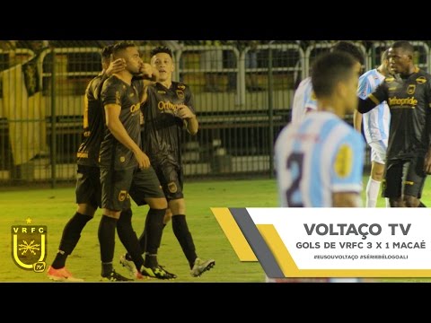 Voltaço TV - Gols de Voltaço 3 x 1 Macaé - Série C do Brasileirão