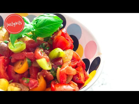 Der BESTE Tomatensalat - so hast Du ihn noch NIE gegessen!