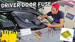 DODGE CHARGER DRIVER DOOR CONTROL MODULE FUSE LOCATION REPLACEMENT