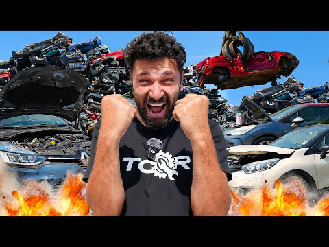 J'ACHÈTE UN LOT DE VOITURES À LA CASSE ! BONNE AFFAIRE OU PERTE ?