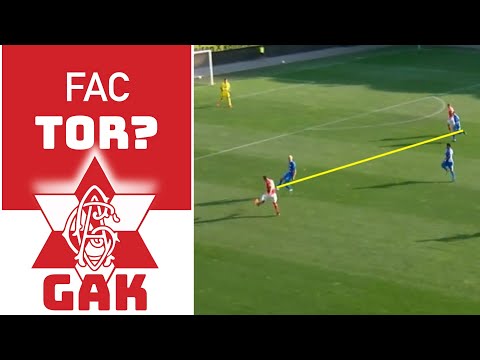 TOR durch Kiedl nach perfektem Stanglpass von Liendl oder Abseits ⚽️ GAK gegen FAC