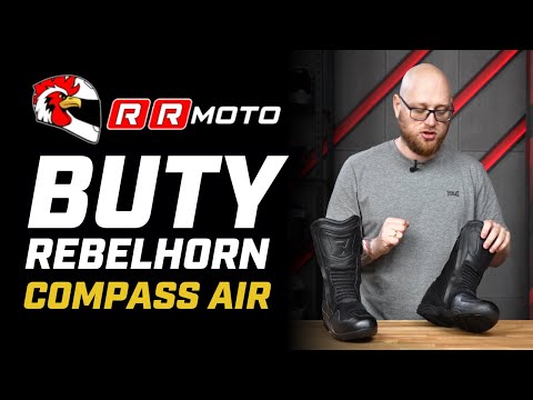 WENTYLOWANE BUTY MOTOCYKLOWE DO JAZDY TURYSTYCZNEJ