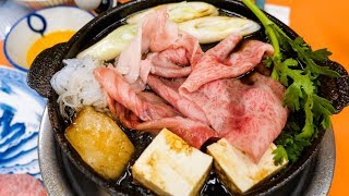 Mark Wiens - Japanese Sukiyaki; Traditional 100 Year-Old Food in Tokyo, Japan!